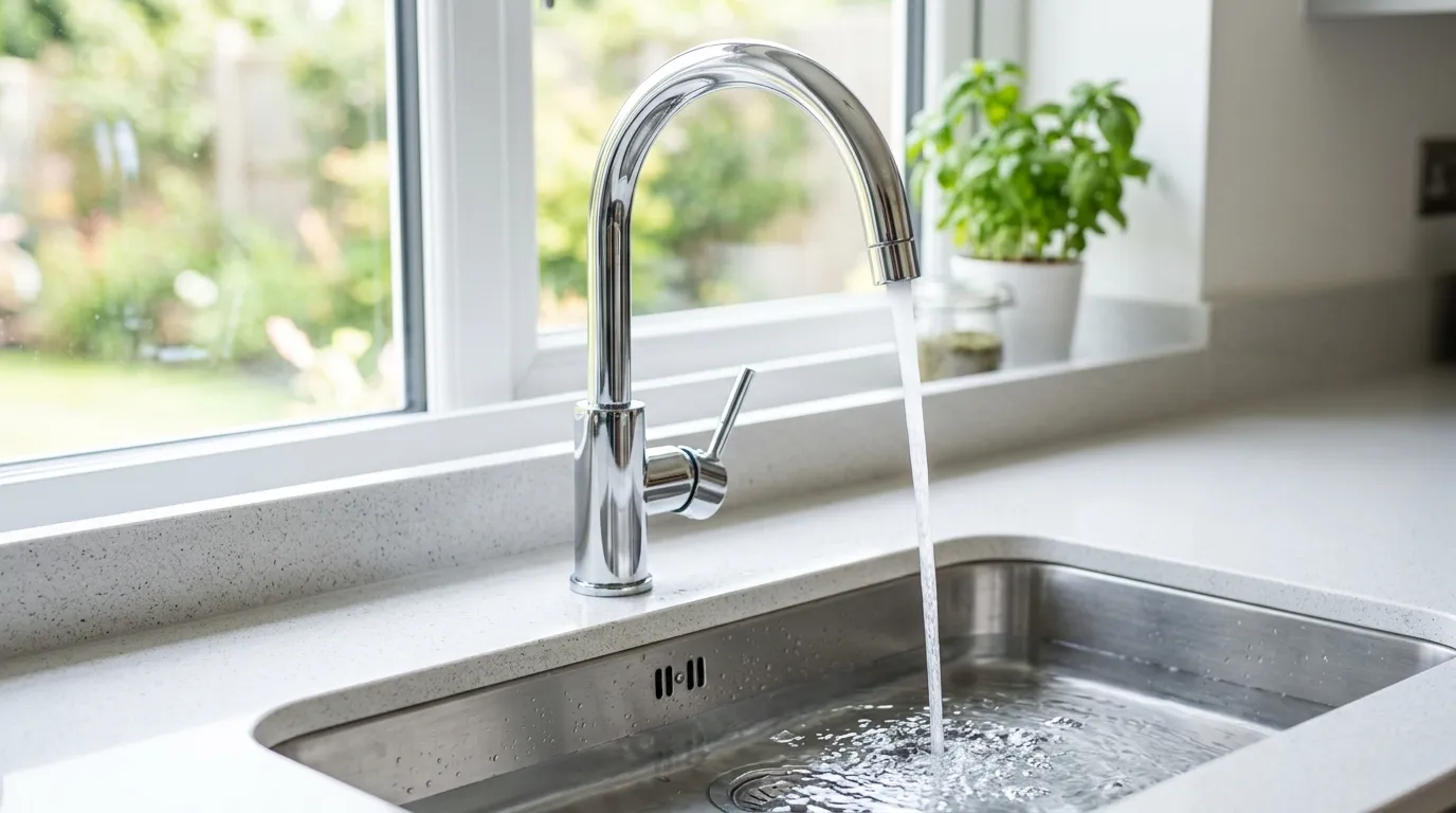 Local Plumbing Master Pros same day plumber fixing a faucet in Berkeley, MO